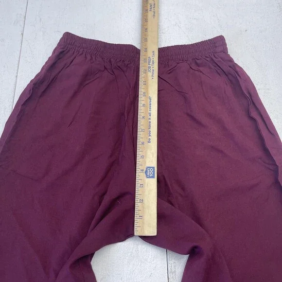 Chic Boutique Studio Kurta Pants Set Womens L Purple Floral Embroidered 2 Piece - Picture 11 of 13